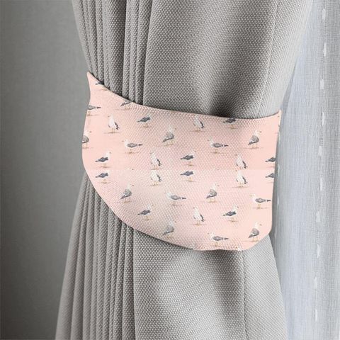 Shore Birds Blush Tieback