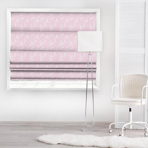 Ballet Shoes Pink Made To Measure Roman Blind