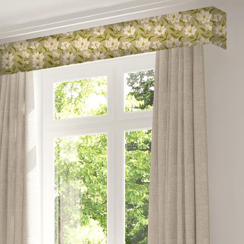 Grandiflora Linen/Olive Pelmet