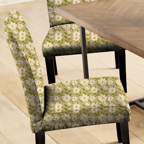 Grandiflora Linen/Olive Seat Pad Cover