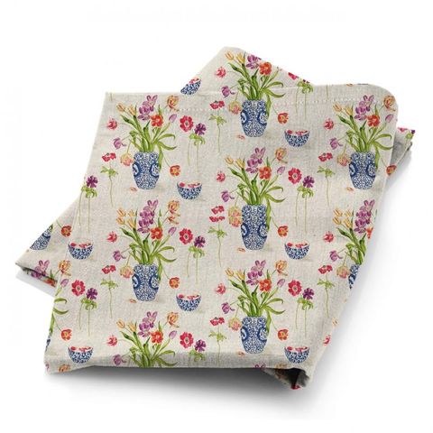 Painters Garden Violet/Crimson Fabric