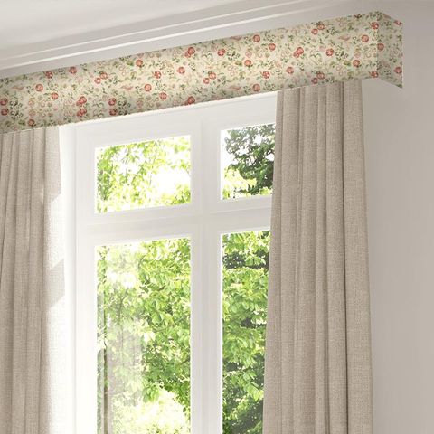 Pear & Pomegranate Mauve/Fennel Pelmet