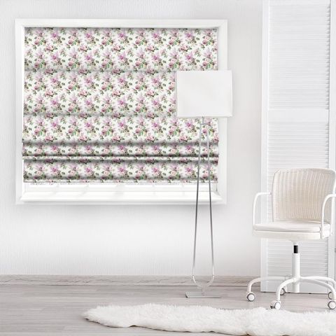 Sorilla Pink and Lilac Made To Measure Roman Blind