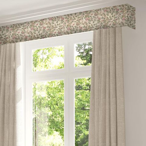 Caverley Rose/Pewter Sanderson Pelmet