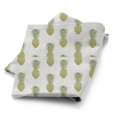 Pineapple Royale Garden Green Fabric