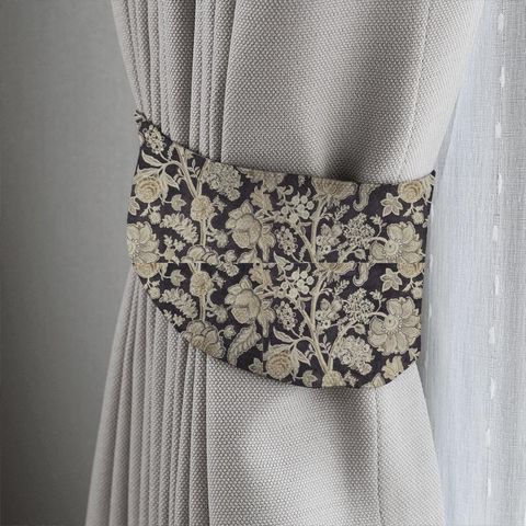 Shalimar Graphite/Mole Tieback