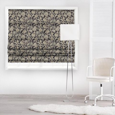 Shalimar Graphite/Mole Made To Measure Roman Blind