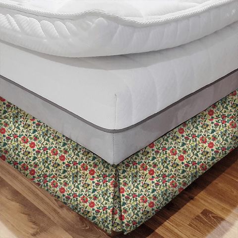 Amanpuri Ruby/Emerald Sanderson Bed Base Valance