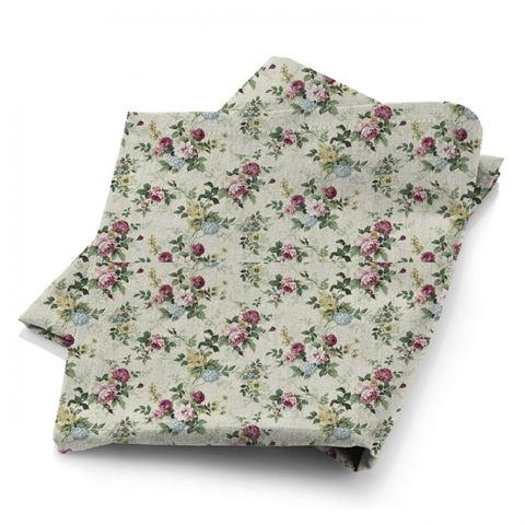 Rosamund Green/Pink Sanderson Fabric