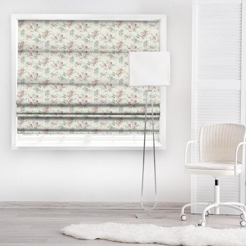 Rosamund Cream/Lilac Sanderson Made To Measure Roman Blind