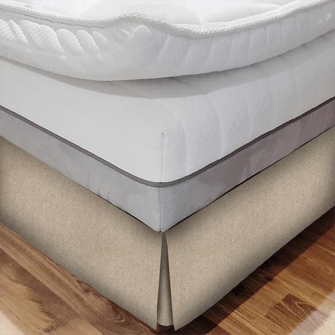Portland Linen Bed Base Valance