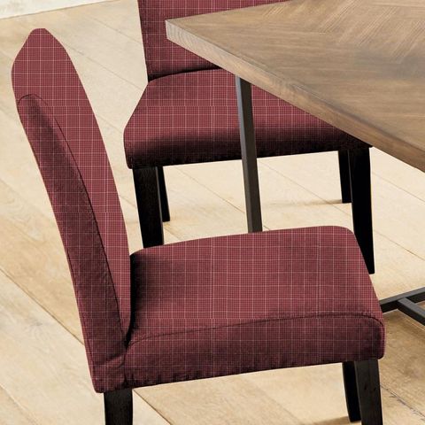 Langtry Cherry/Biscuit Seat Pad Cover