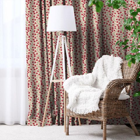 Anaar Tyrian Cherry Made To Measure Curtain