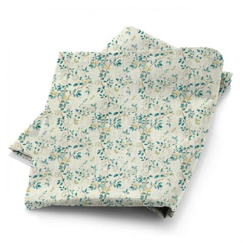 Andhara Teal/Cream Fabric