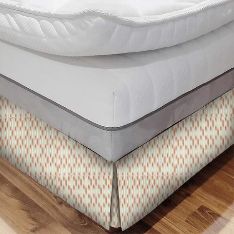 Ishi Paprika/Misy Bed Base Valance