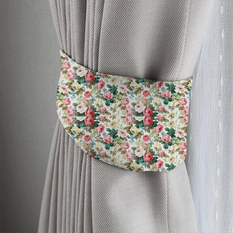 Chelsea WHITE/PINK Tieback