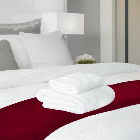 Dorton Claret Bed Runner