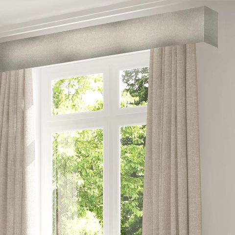 Annandale Weave Ivory Pelmet