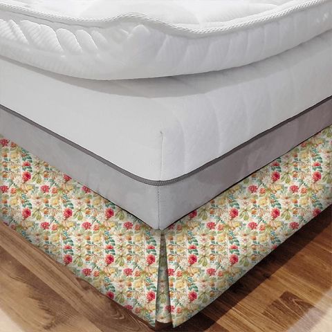 Dahlia & Rosehip Briarwood/Russet Bed Base Valance