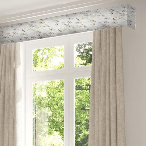 Estuary Birds Mist/Ivory Pelmet