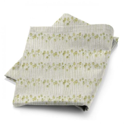 Poppy Pods Olive/Almond Fabric
