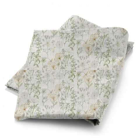 Wild Angelica Silver/Spring Leaf Fabric