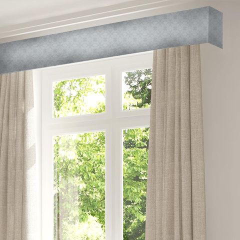 Sycamore Weave Mist Pelmet