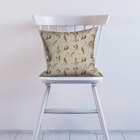 Elysian Geese Briarwood/Linen Cushion