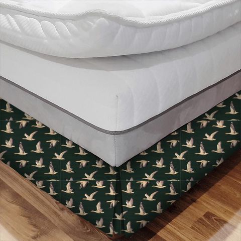 Elysian Geese Forest/Fig Bed Base Valance