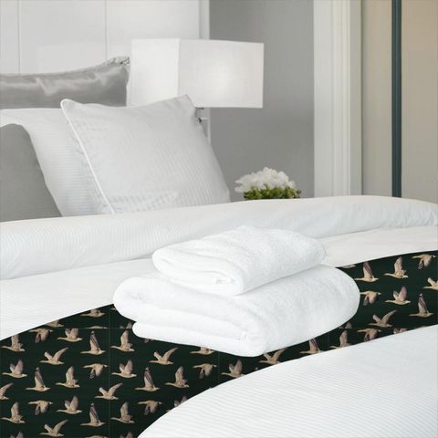 Elysian Geese Forest/Fig Bed Runner