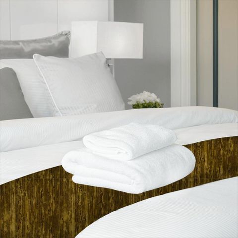 Icaria Gold Bed Runner