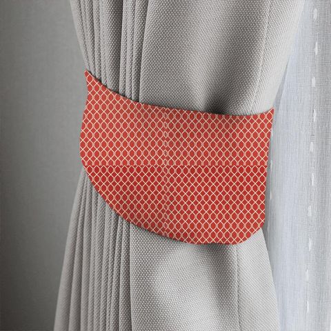 Botanic Trellis Bengal Red Tieback