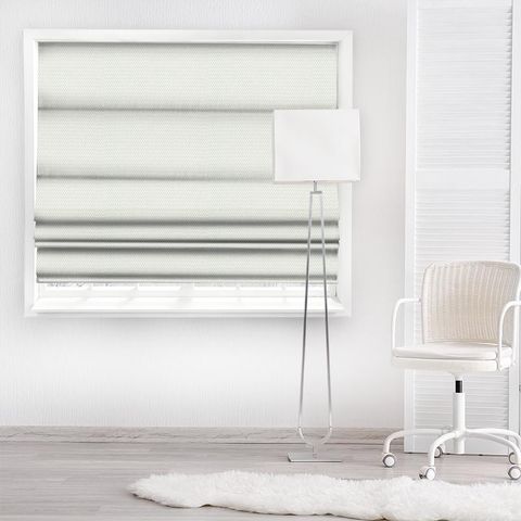 Hutton Blue Clay Made To Measure Roman Blind