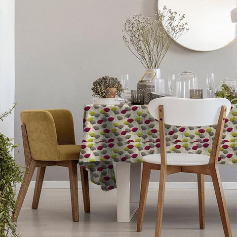 Dandelion Clocks Blackcurrant Tablecloth