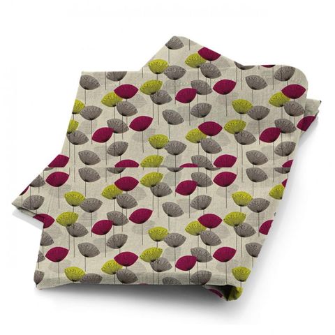 Dandelion Clocks Blackcurrant Fabric