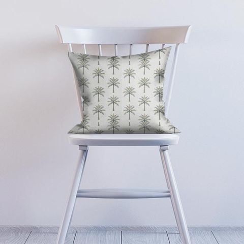 Palm Grove Teal/Green Cushion