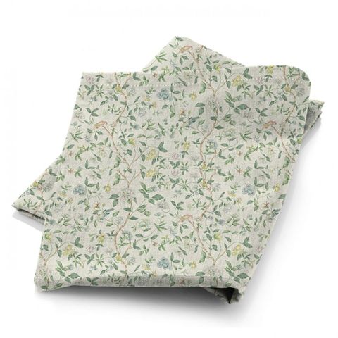 Sissinghurst Jade/Silver Fabric