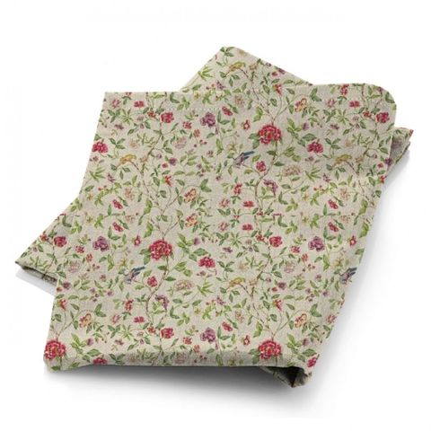 Sissinghurst Moss/Strawberry Fabric
