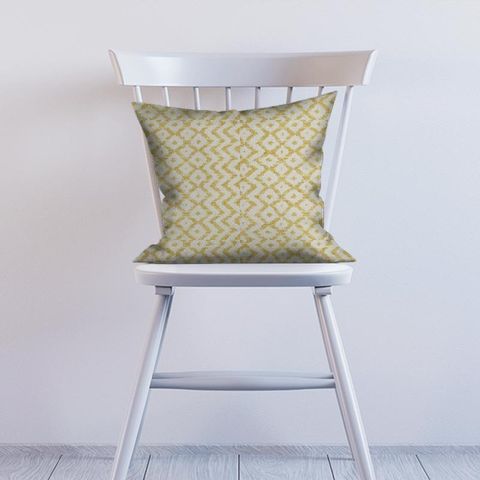 Cheslyn Citron/Cream Cushion