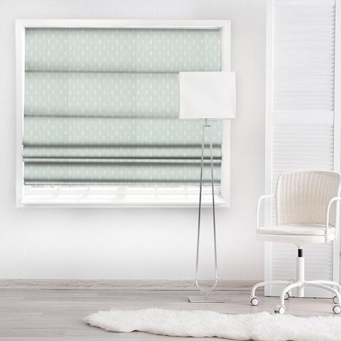 Pinery Teal Made To Measure Roman Blind