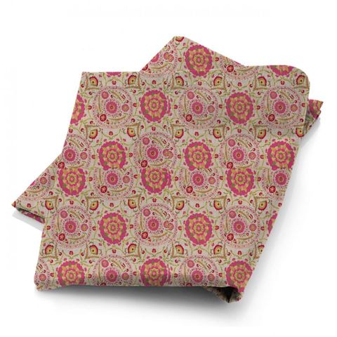 Anthos Cerise/Lime Fabric