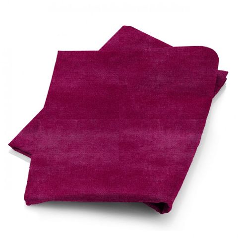 Boho Velvet Raspberry Fabric