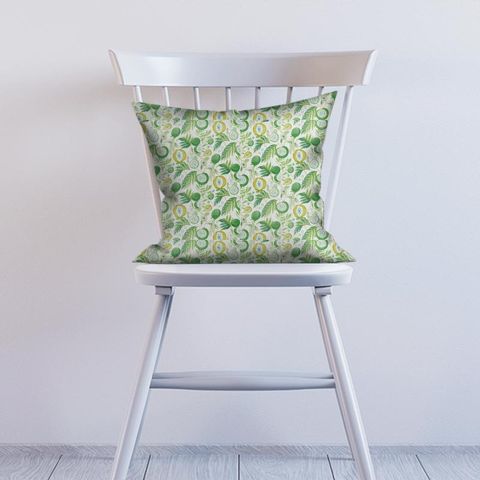 Jackfruit Botanical Green Cushion