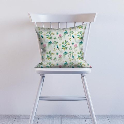 Paradesia Botanical Green Cushion