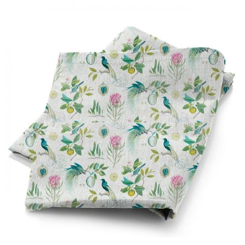 Paradesia Botanical Green Fabric