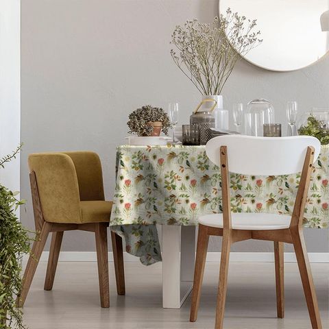 Paradesia Orange/Olive Tablecloth