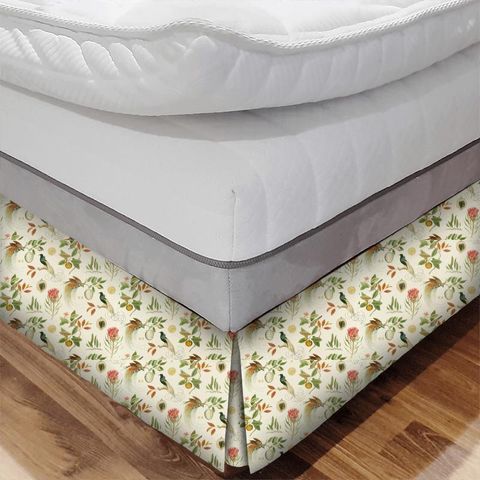 Paradesia Orange/Olive Bed Base Valance