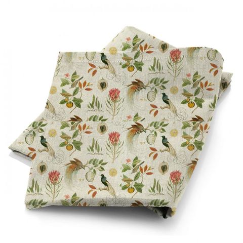 Paradesia Orange/Olive Fabric