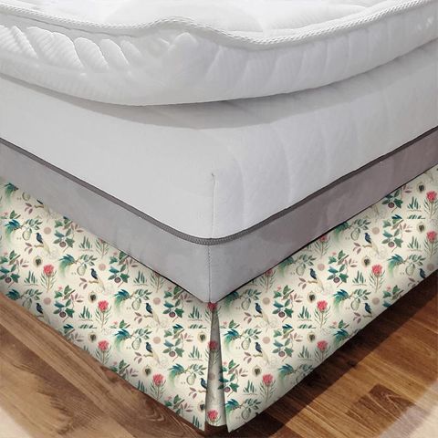 Paradesia Fig/Indigo Bed Base Valance