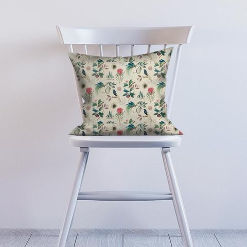 Paradesia Fig/Indigo Cushion